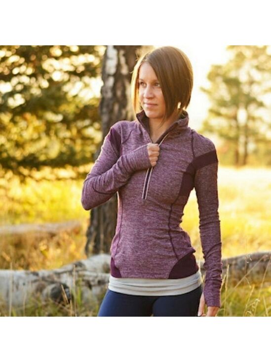 lululemon athletica Tops - Lululemon Run Inspire Half Zip Pullover